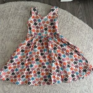 Alice + Ames The Tank Ballet Dress in colorful stars/flowers